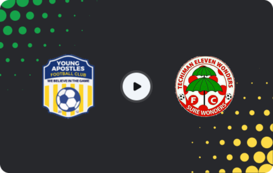 Где смотреть Янг Апостлс - Илевен Уандерс, Премьер-лига, 01.02.2026