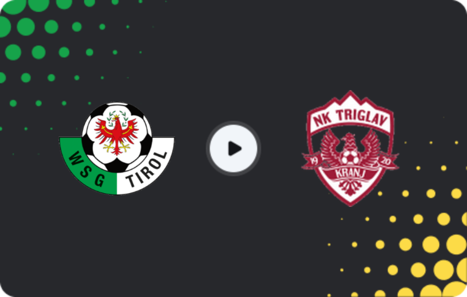 Где смотреть ВСГ Тироль - Триглав, Товарищеские матчи клубов, 23.01.2026