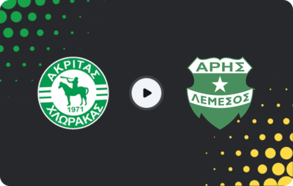 Где смотреть Акритас - Арис, Первый дивизион, 14.02.2026