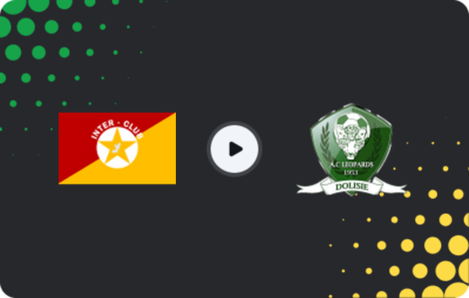 Где смотреть Интер Клаб - Леопар де Долизи, Лига 1, 09.11.2025
