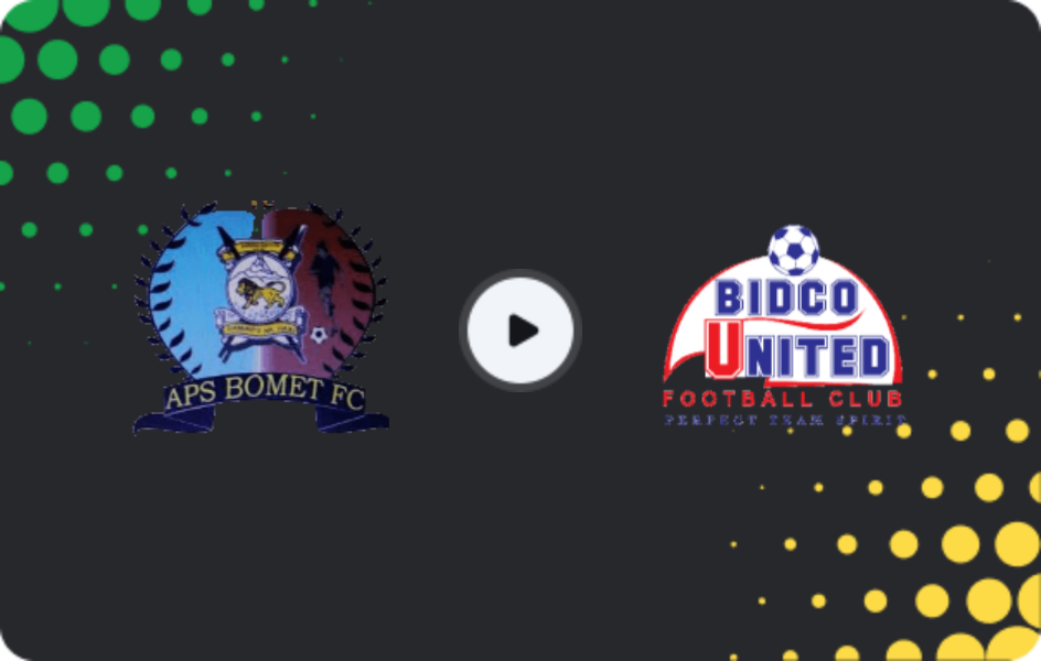 Где смотреть АПС Бомет   - Бидко Юнайтед, Премьер-лига, 08.03.2026