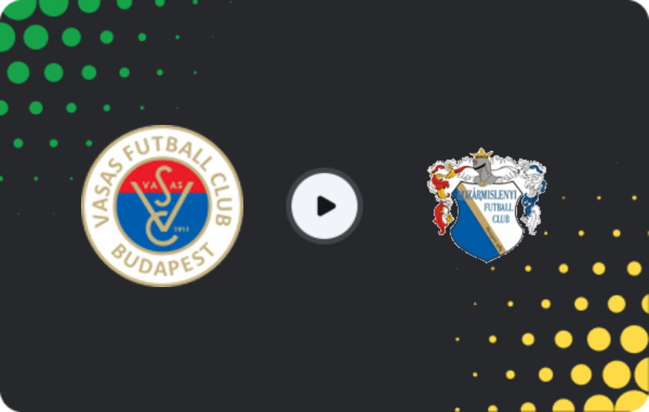 Где смотреть Вашаш - Козармишлень, Национальный чемпионат II, 08.03.2026