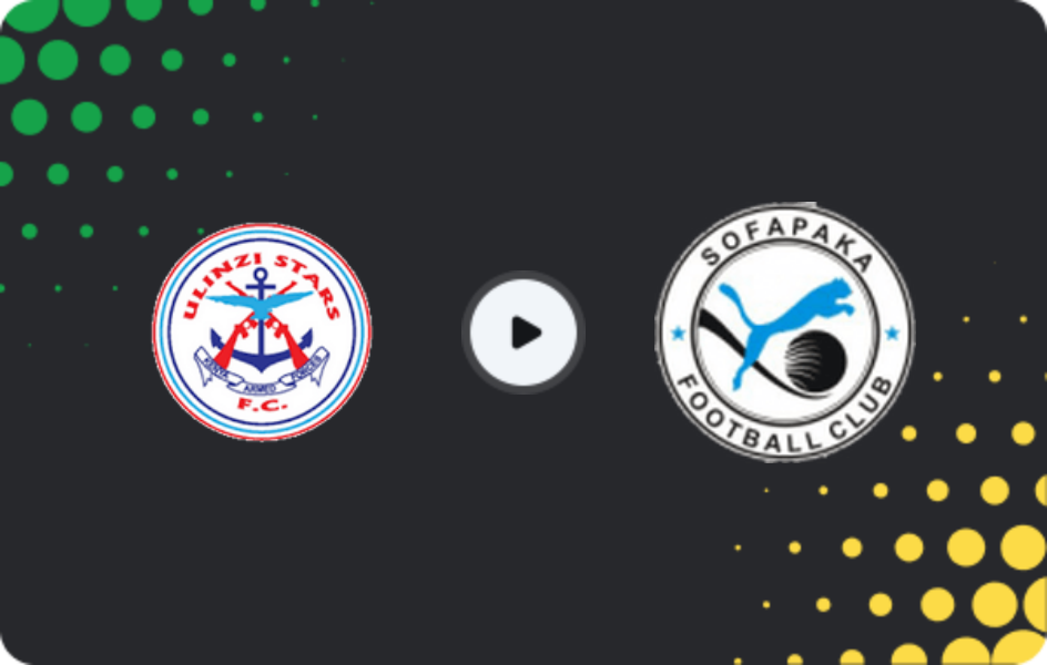 Где смотреть Улинзи Старс   - Софапака  , Премьер-лига, 17.03.2026