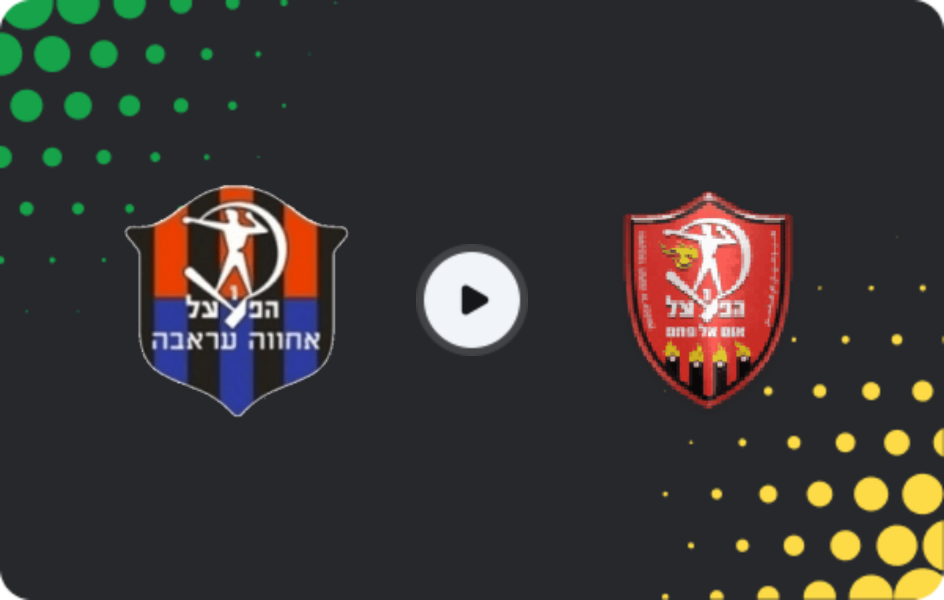 Где смотреть Hapoel Ironi Arraba - Хапоэль Умм-эль-Фам, Лига Алеф, 21.03.2026