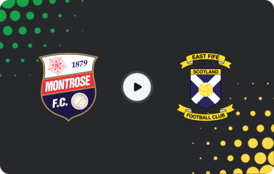 Где смотреть Монтроз - Ист Файф, Лига Один, 04.04.2026