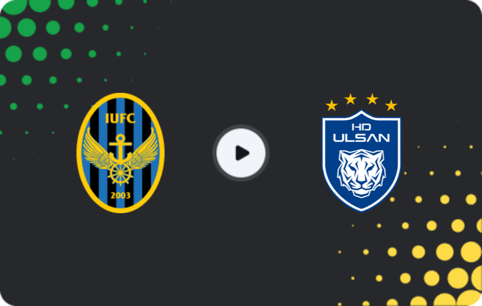 Где смотреть Инчхон Юнайтед - Ульсан Хёндэ, К-Лига 1, 11.04.2026
