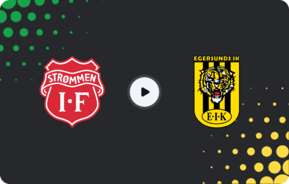 Где смотреть Стрёммен - Эгерсунн, 1-й дивизион, 11.04.2026