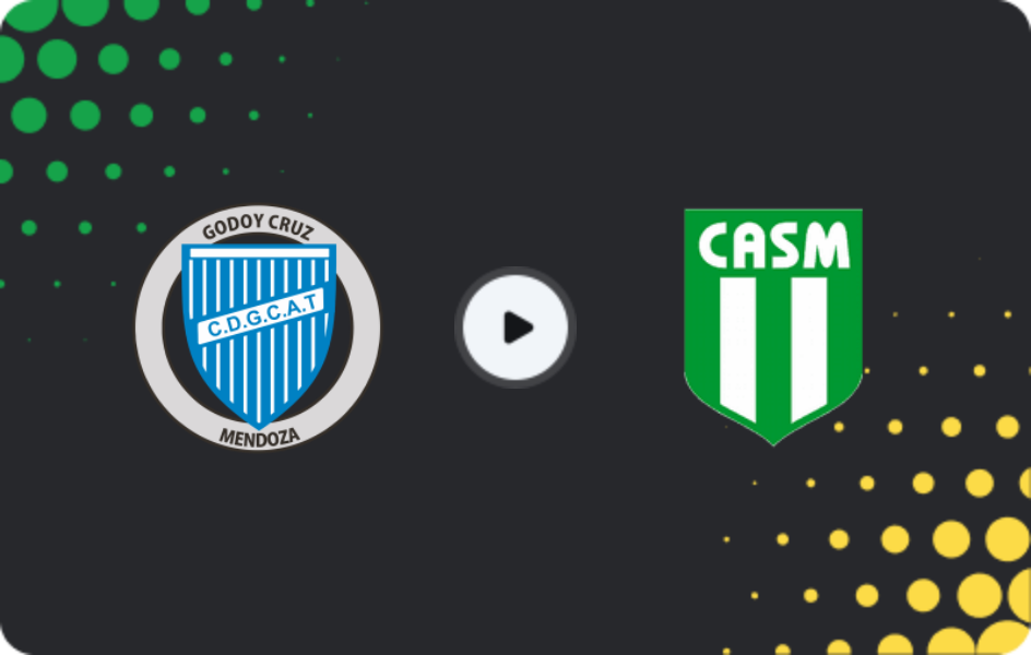 Где смотреть Годой Крус - Сан-Мигель, Примера Насьональ, 18.04.2026