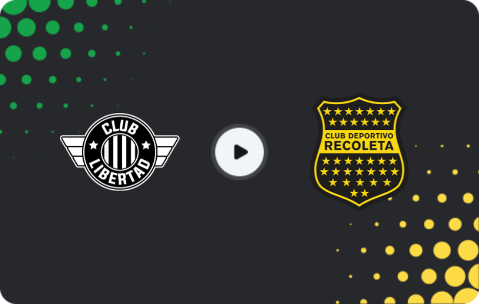 Где смотреть Либертад Асунсьон - Депортиво Реколета  , Дивизион Професиональ - Апертура, 12.04.2026