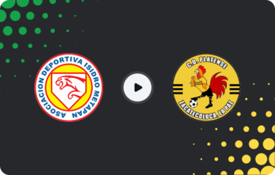 Где смотреть Исидро Метапан - Платенсе, Примера Дивизион, 18.04.2026