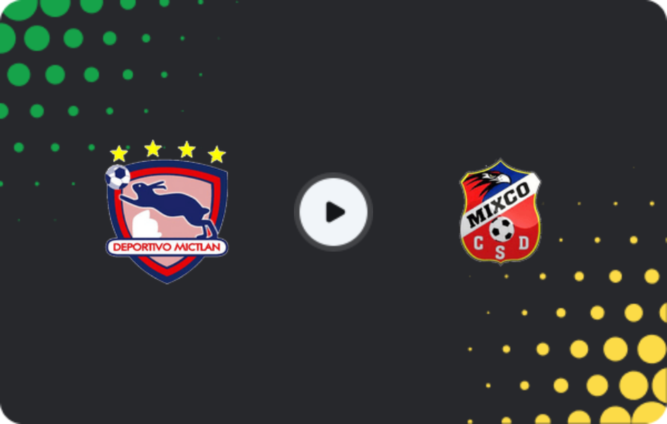 Где смотреть Миктлан - Микско, Лига Насьональ, 22.04.2026