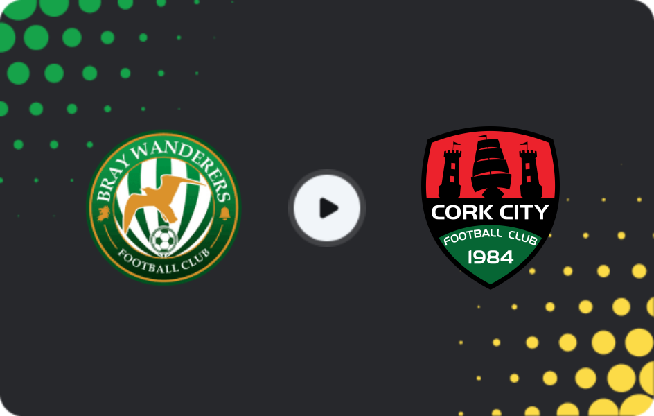 Где смотреть Брей Уондерерс - Корк Сити, Первый Дивизион, 24.04.2026