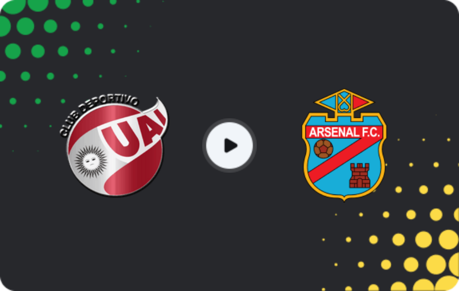 Где смотреть УАИ Уркиса - Арсенал Саранди, Примера B Метрополитана, 02.05.2026