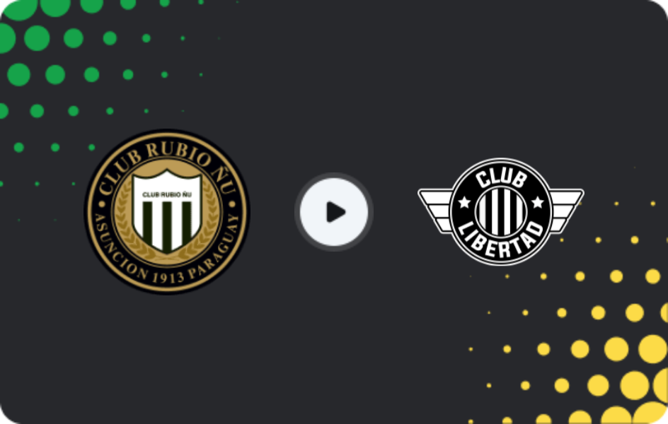 Где смотреть Рубио НУ - Либертад Асунсьон, Дивизион Професиональ - Апертура, 29.04.2026