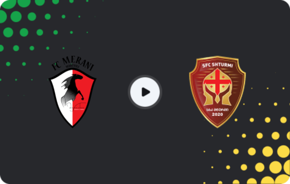 Где смотреть Мерани Мартвили - Штурми  , Эровнули Лига 2, 02.05.2026