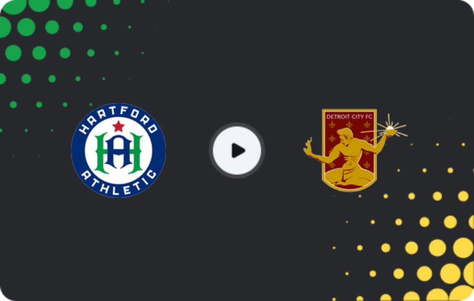 Где смотреть Хартфорд Атлетик - Детройт Сити, USL Чемпионшип, 09.05.2026