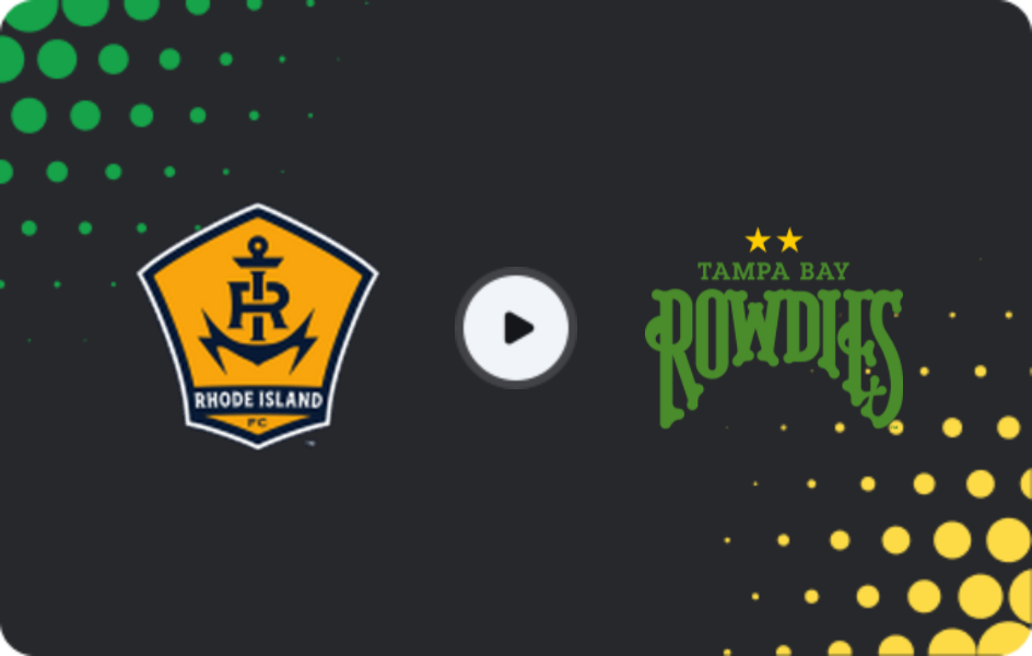 Где смотреть Род Айленд - Тампа Бэй Роудис, USL Чемпионшип, 09.05.2026