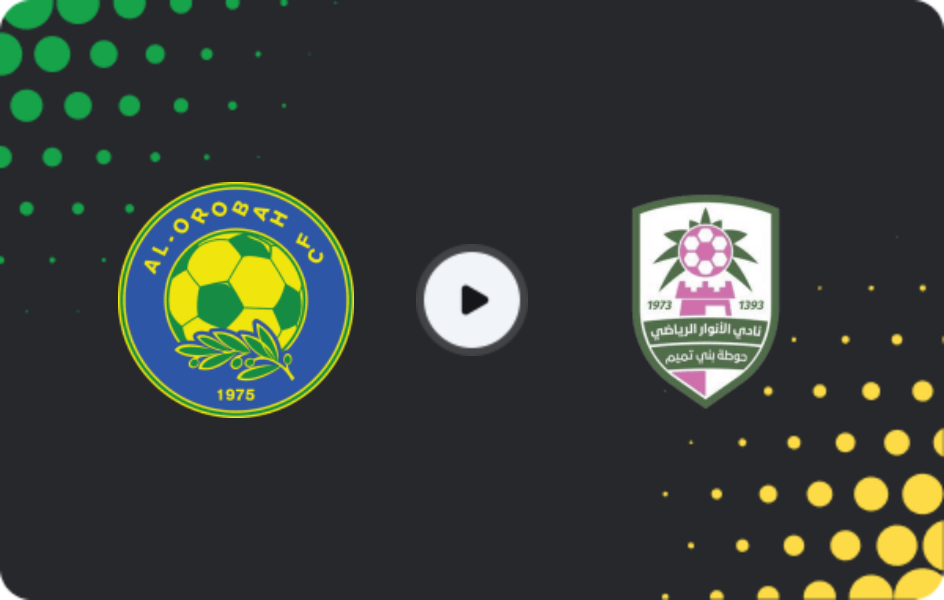 Где смотреть Аль-Оруба - Аль-Анвар, Дивизион 1, 13.05.2026