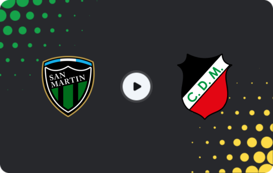 Где смотреть Сан-Мартин СХ - Депортиво Майпу, Примера Насьональ, 23.05.2026
