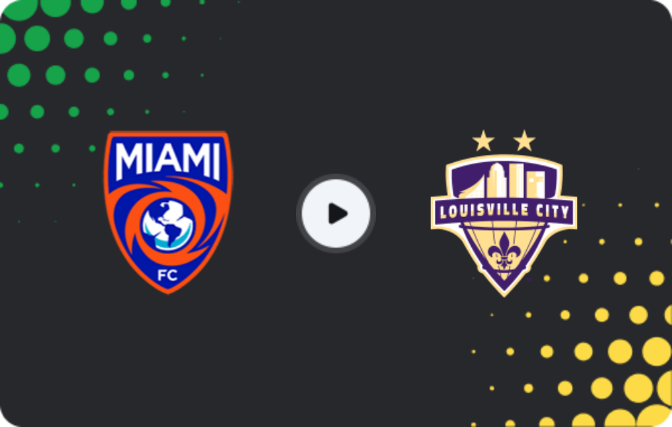 Где смотреть Майами FC   - Луисвилл Сити, USL Чемпионшип, 23.05.2026