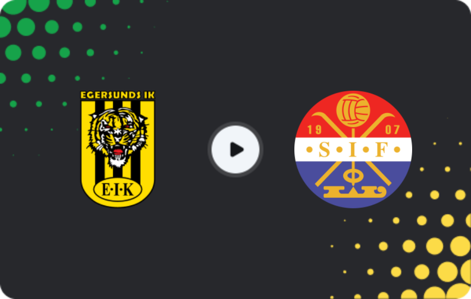 Где смотреть Эгерсунн - Стрёмсгодсет, 1-й дивизион, 31.05.2026