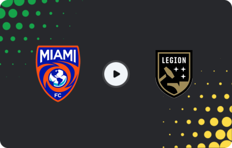Где смотреть Майами FC   - Бирмингем Легион, USL Чемпионшип, 05.07.2026
