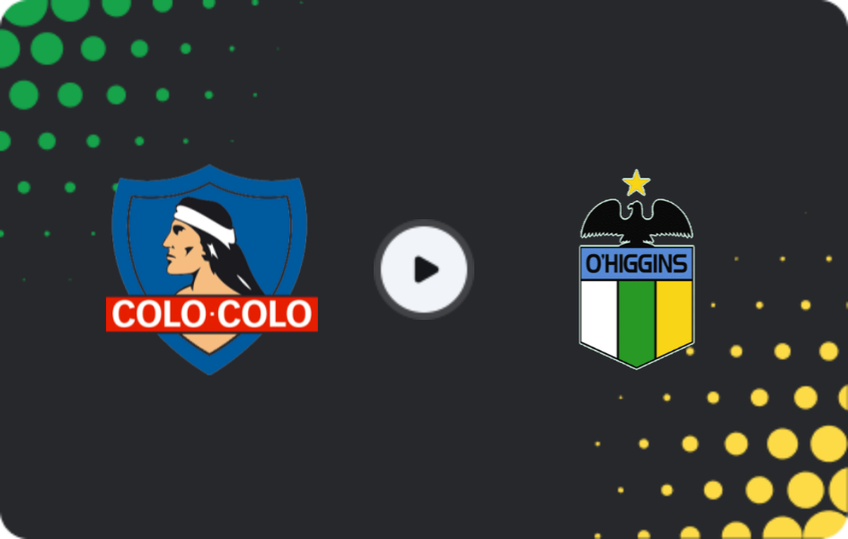 Где смотреть Коло-Коло - О'Хиггинс, Примера Дивизион, 16.08.2026