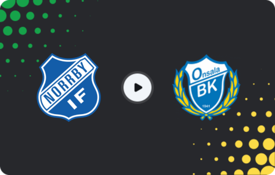Где смотреть Норрбю ИФ - Онсала, Товарищеские матчи клубов, 07.02.2026