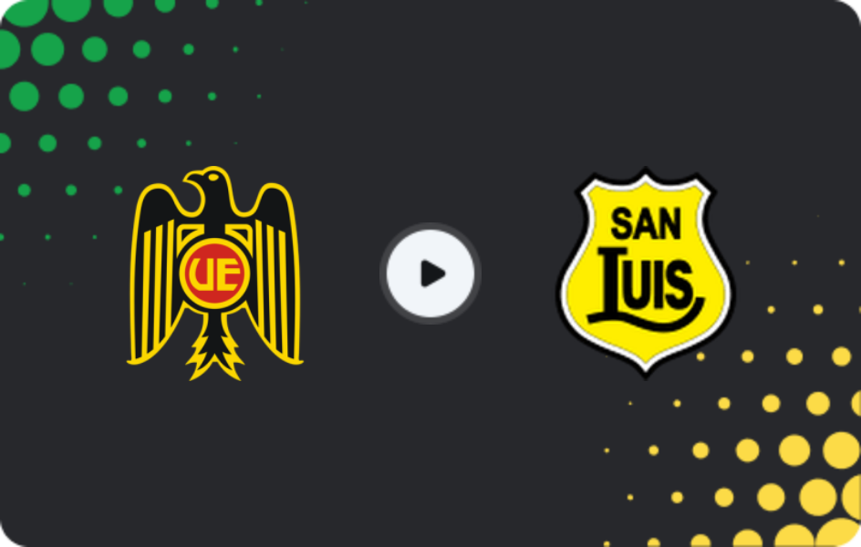 Где смотреть Унион Эспаньола - Сан-Луис, Примера B, 22.02.2026