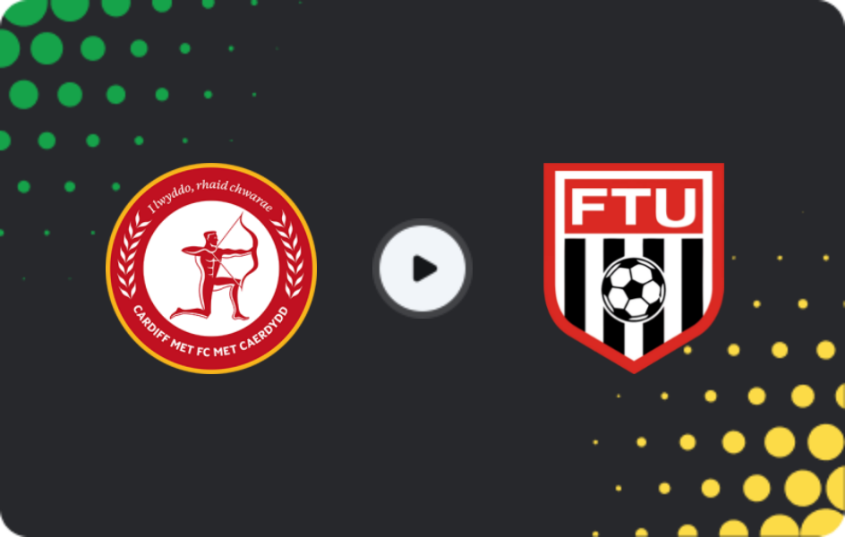 Где смотреть Кардифф МЕТ - Флинт Таун Юнайтед, Премьер-лига, 18.04.2026