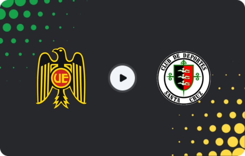Где смотреть Унион Эспаньола - Депортес Санта-Крус, Примера B, 26.04.2026