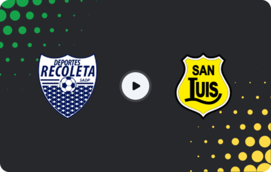 Где смотреть Реколета   - Сан-Луис, Примера B, 31.05.2026