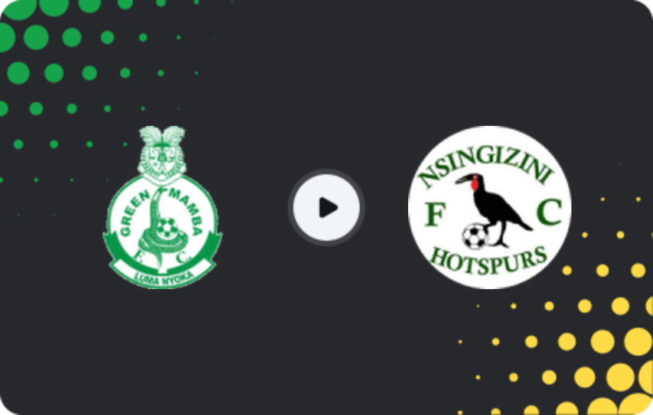 Где смотреть Грин Мамба - Нсингизини Хотспурс, Премьер-лига, 11.02.2026