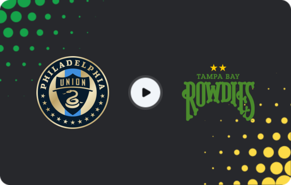 Где смотреть Филадельфия Юнион - Тампа Бэй Роудис, Товарищеские матчи клубов, 08.02.2026