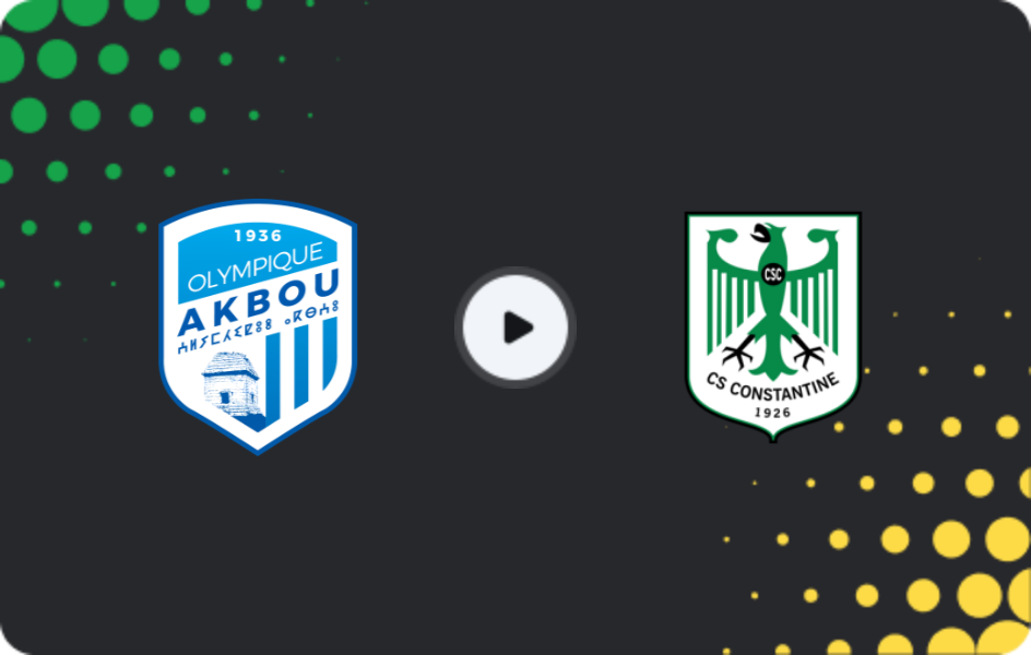 Где смотреть Олимпик Акбу - КС Константина, Лига 1, 17.03.2026