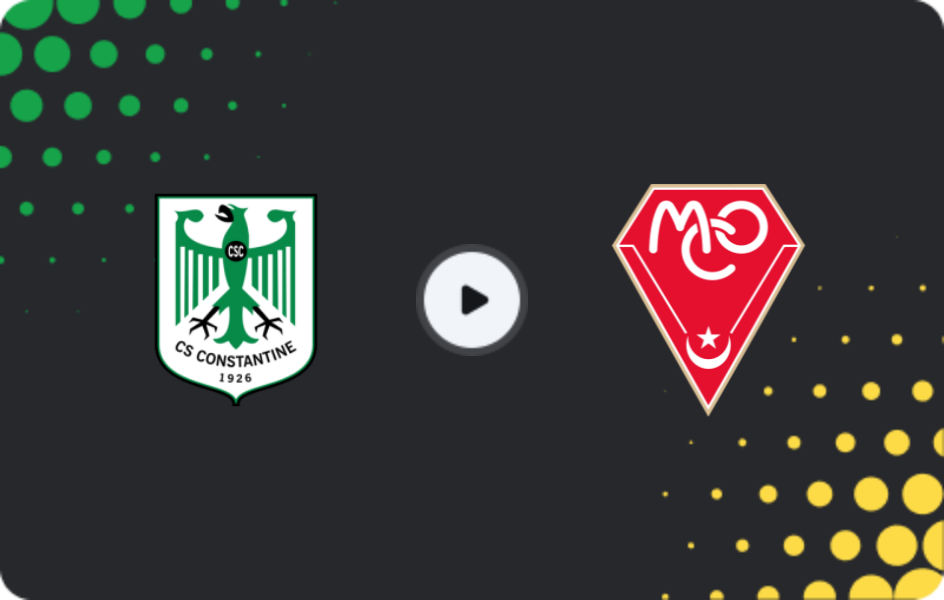 Где смотреть КС Константина - МК Оран, Лига 1, 03.04.2026