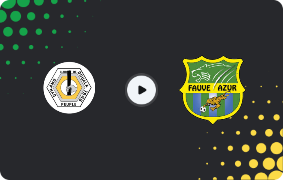 Где смотреть Динамо Дуала   - Фов Азюр Элит  , Элита Один, 13.05.2026