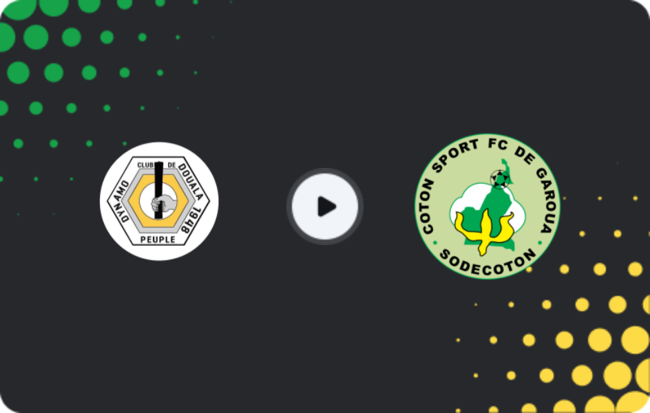 Где смотреть Динамо Дуала   - Котонспорт, Элита Один, 24.05.2026