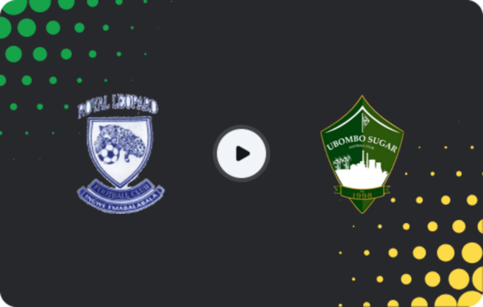 Где смотреть Роял Леопардс   - Убомбо Шугар, Премьер-лига, 30.05.2026