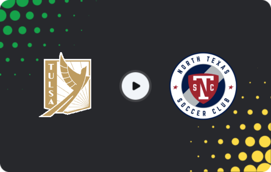 Где смотреть ФК Талса - Норт Техас, Товарищеские матчи клубов, 07.02.2026
