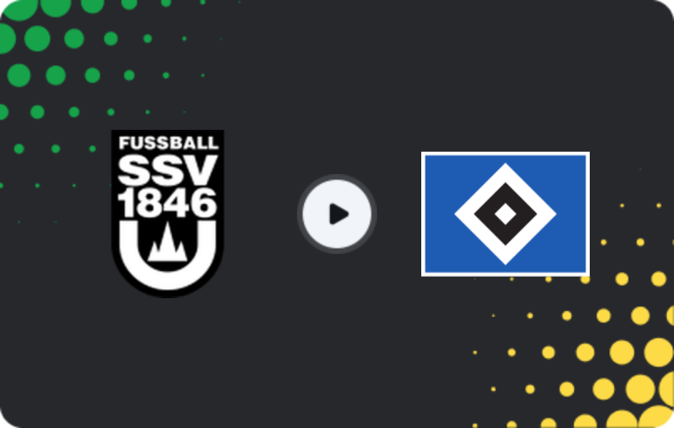 Где смотреть Ульм U19 - Гамбург U19, Бундеслига U19, 07.02.2026