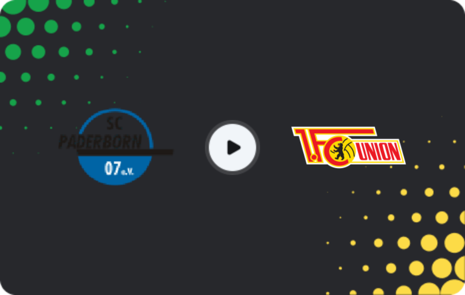 Где смотреть Падерборн U19 - Унион Берлин U19, Бундеслига U19, 28.02.2026