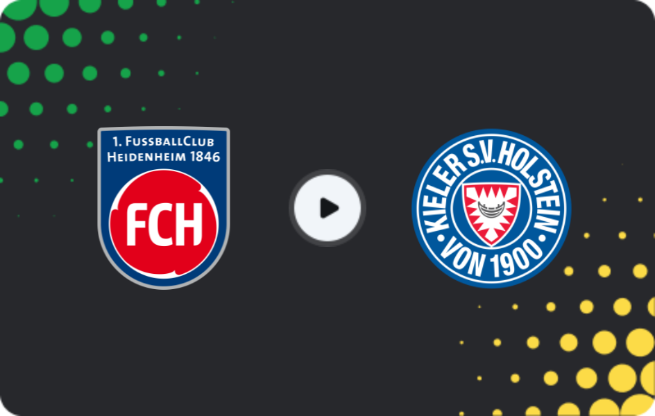 Где смотреть Хайденхайм U19 - Хольштайн Киль U19, Бундеслига U19, 28.02.2026