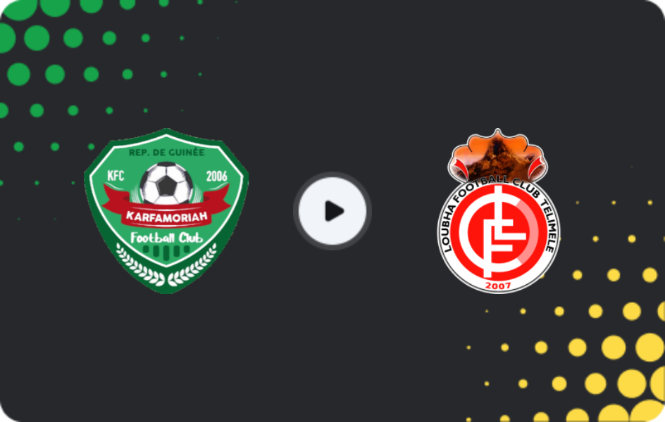 Где смотреть Карфамориа - Луба Телимеле, Лига 1, 06.02.2026