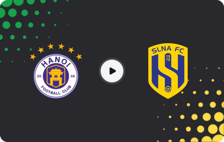 Где смотреть Ханой - СЛНА, В-Лига 1, 13.03.2026