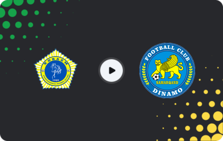 Где смотреть Хорезм - Динамо Самарканд, Суперлига, 02.04.2026