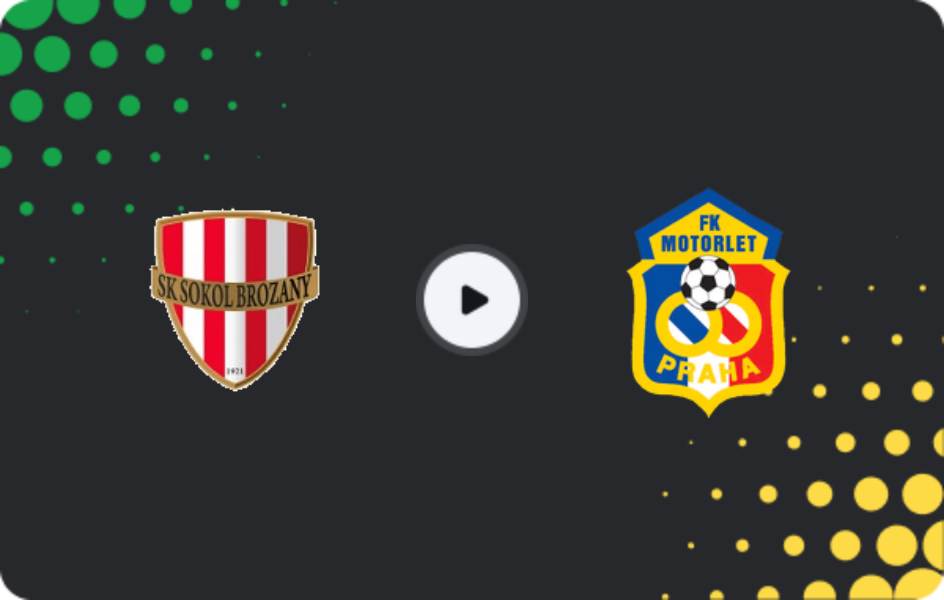 Где смотреть Сокол Брозаны - Моторлет Прага, Товарищеские матчи клубов, 21.02.2026