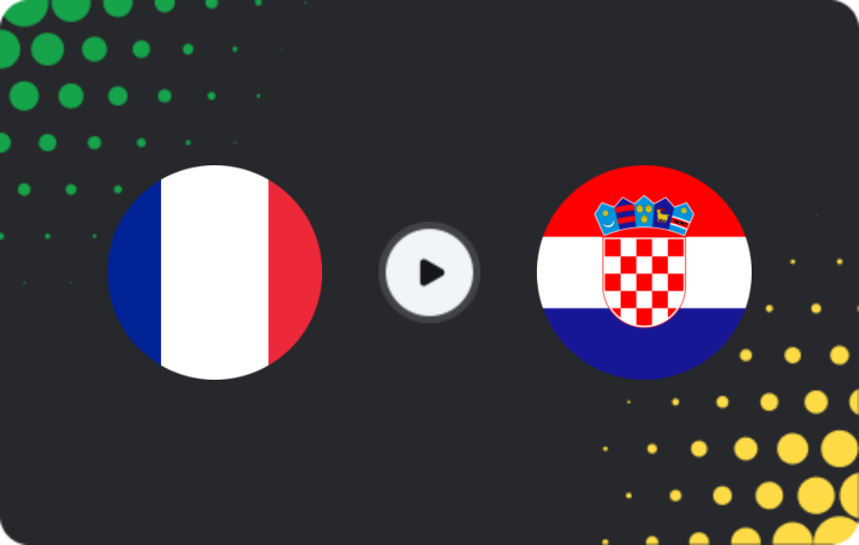 Where to watch France — Croatia, UEFA Nations League, 23.03.2025