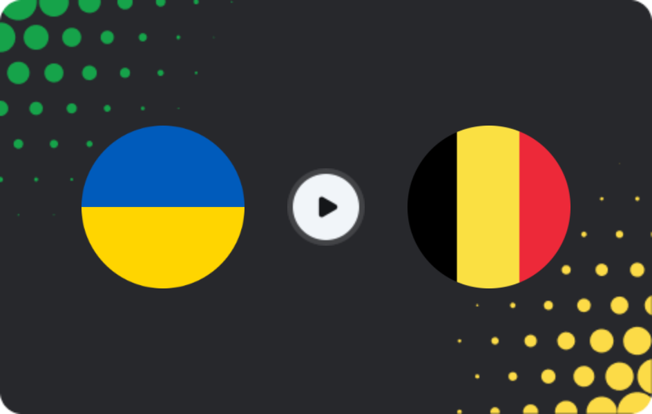 Where to watch Ukraine — Belgium, UEFA Nations League, 20.03.2025
