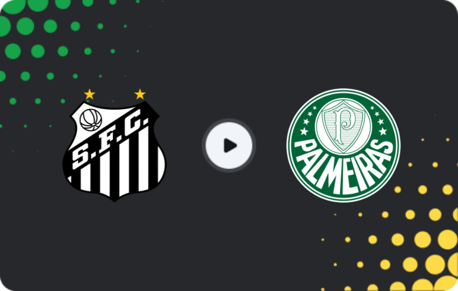Where to watch Santos — Palmeiras, Serie A, 16.11.2025